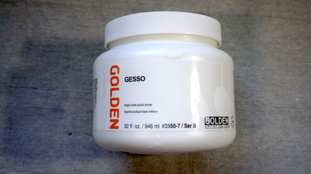 How to gesso your canvases › The Weekend Beckons